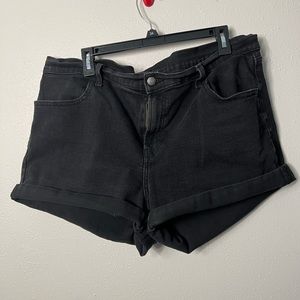 Old navy Black Jean shorts